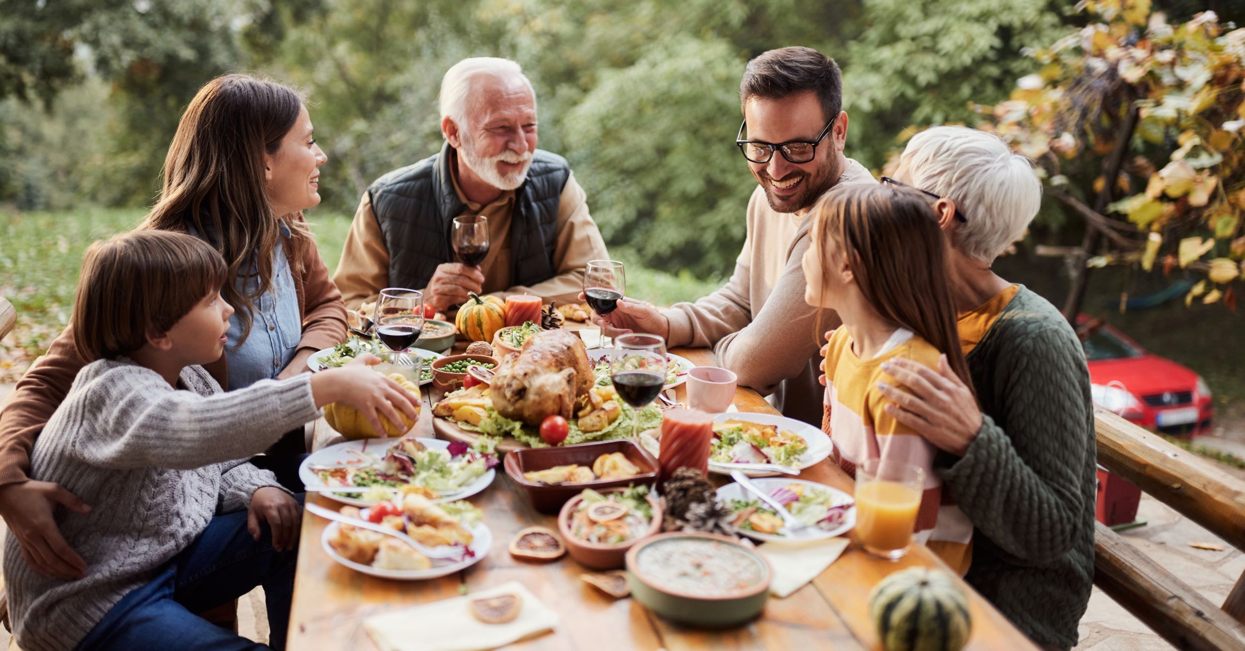 Family eating - rev